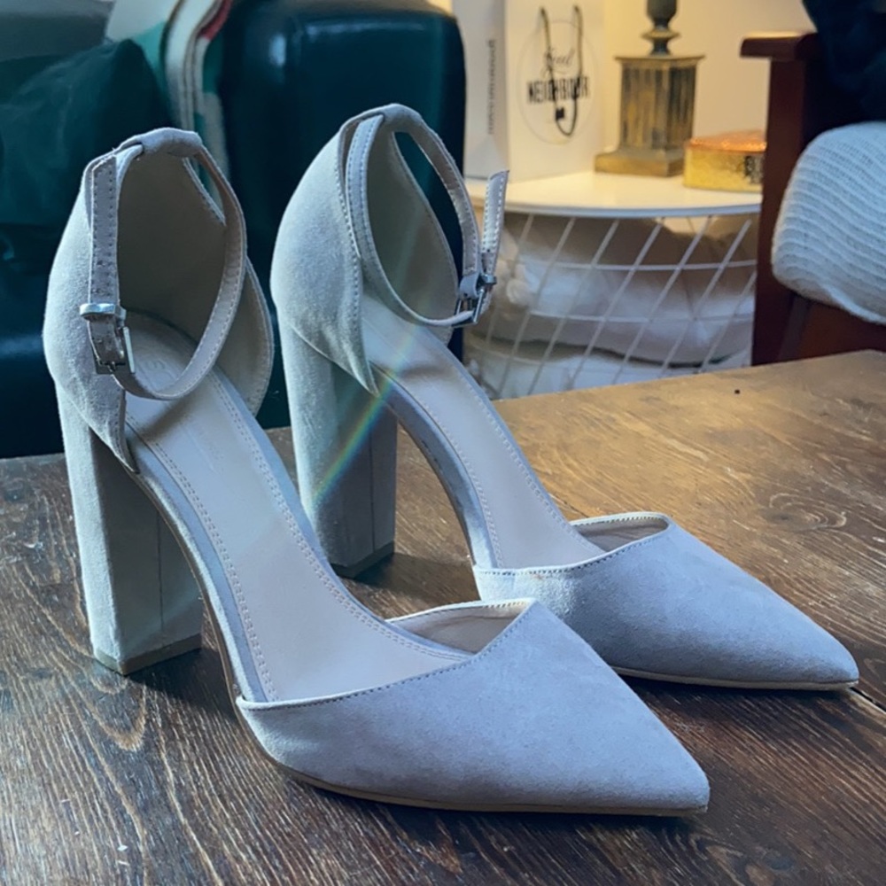 ASOS Grey Heels - Picture 5 of 9